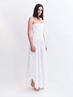Auteur Studio Alexandra Dress in White